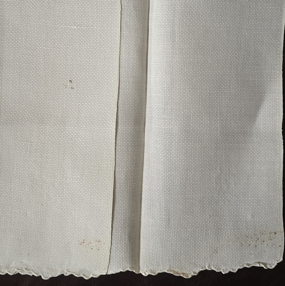 Lot of 5 Antique Tea Towels, Decorative Hand Towels 1920's - 1940's - Picture 8 of 14